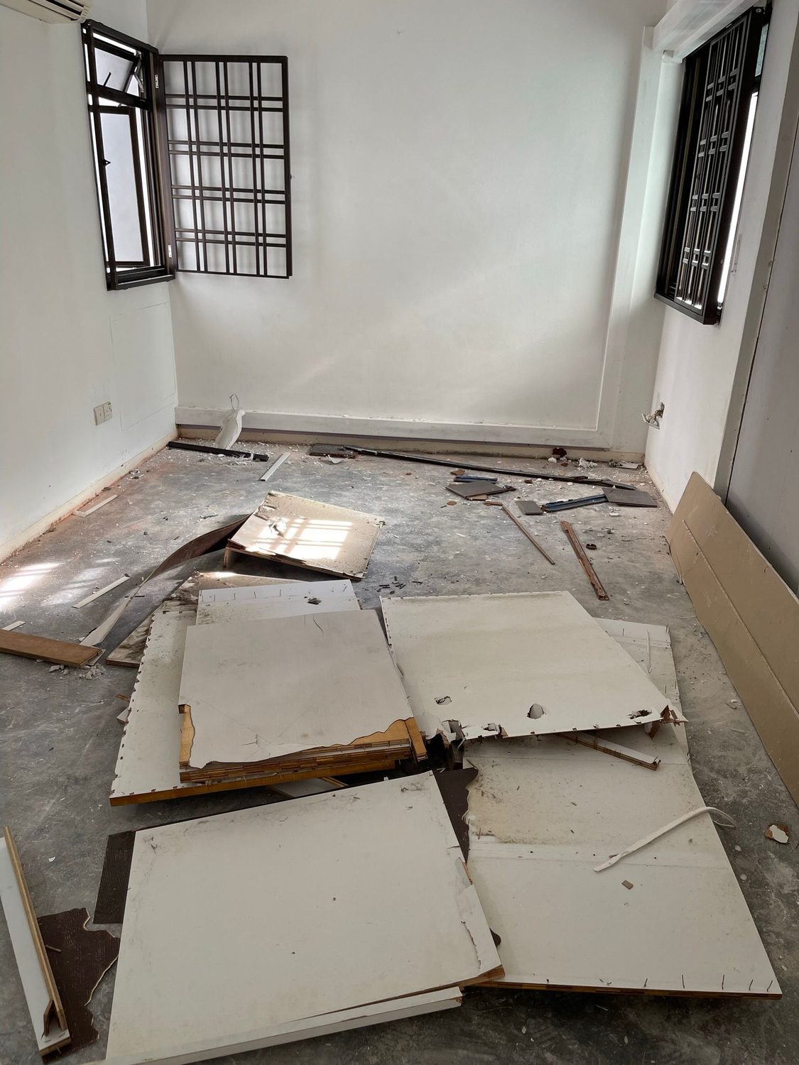 Post-renovation deep clean