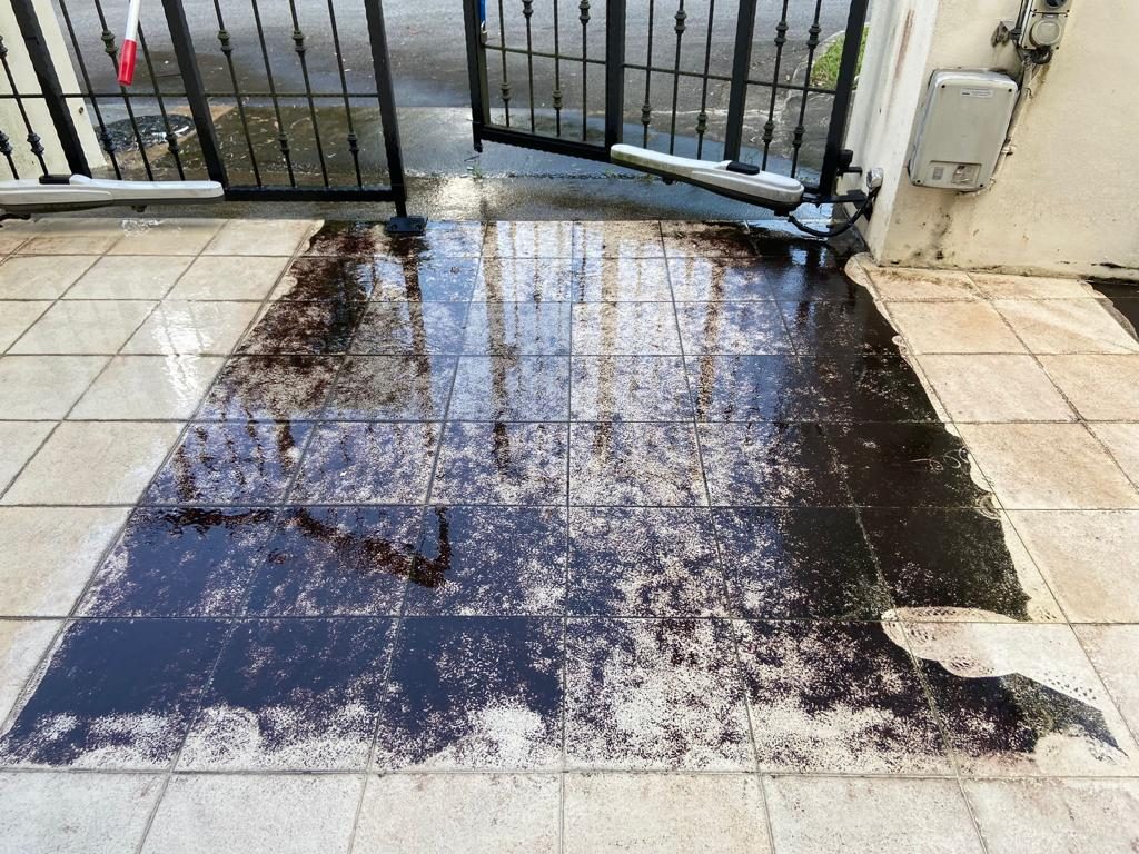Fabric stain treatment